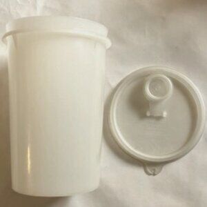Vintage Tupperware Clear Handolier Pitcher with Lid
